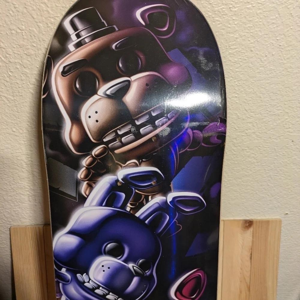 Five Nights at Freddy's Skateboard Deck new  and wrap